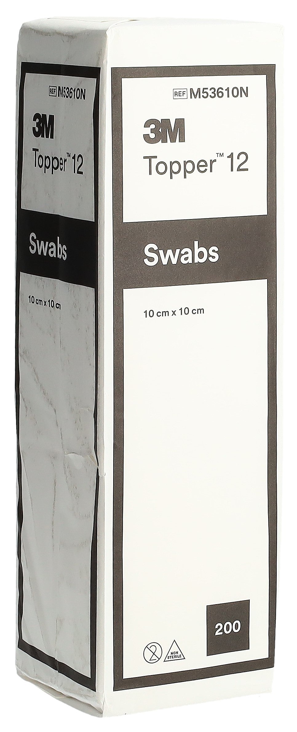 TOPPER Compresses Non Stériles 10x10cm 200 Pièces | Soin &amp; Protection