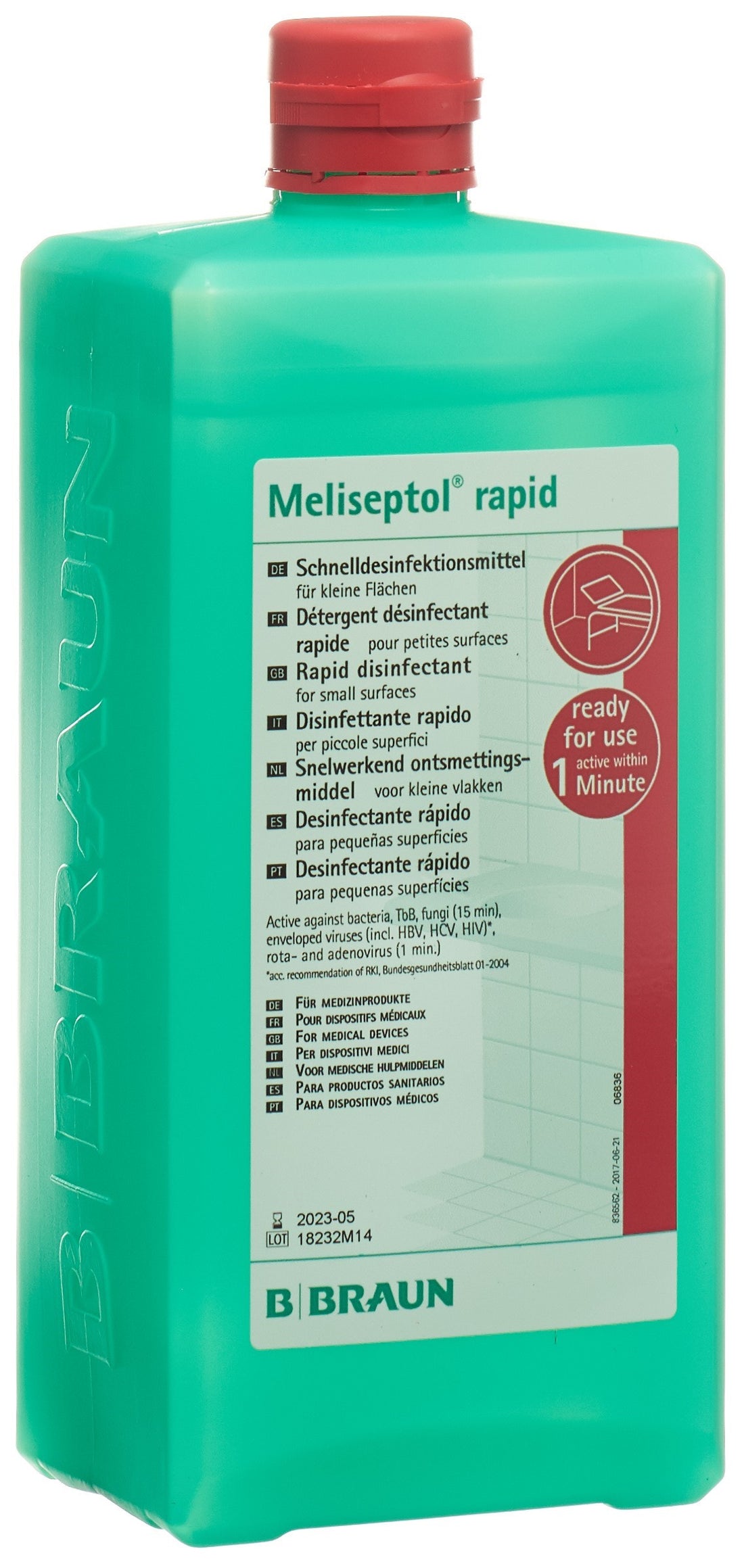 Meliseptol Rapid Désinfectant Mains 1000 ml