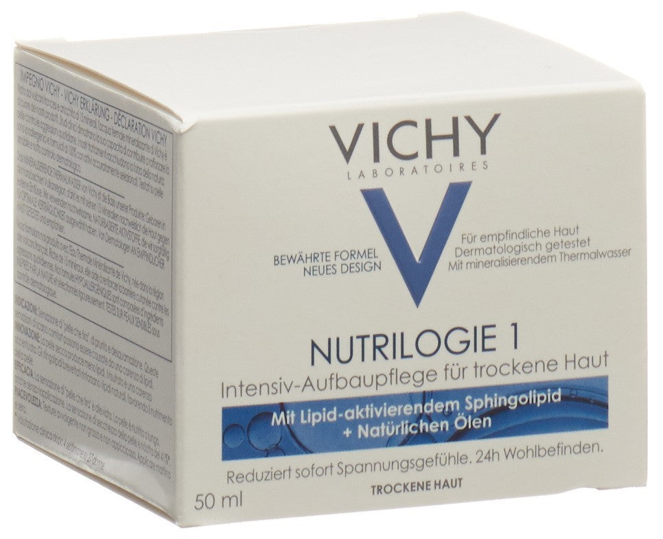 VICHY Nutrilogie 1 crème peau mixte sèche 50 ml