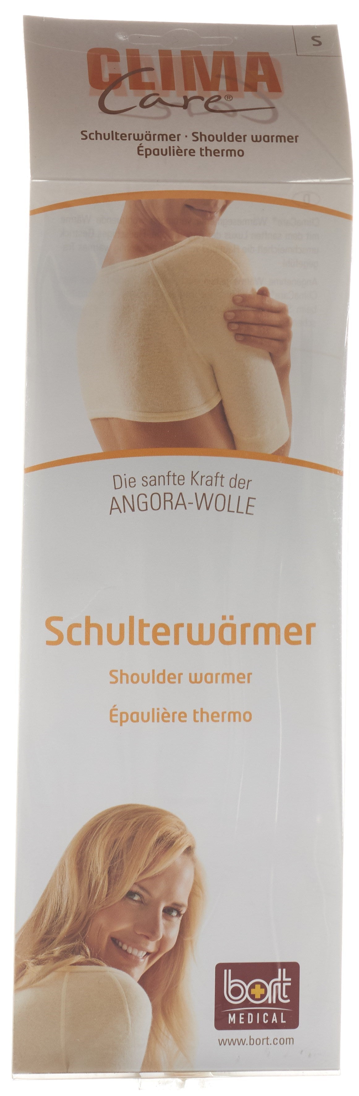 BORT CLIMACARE Épaule Thermique Confort | Taille S Blanc