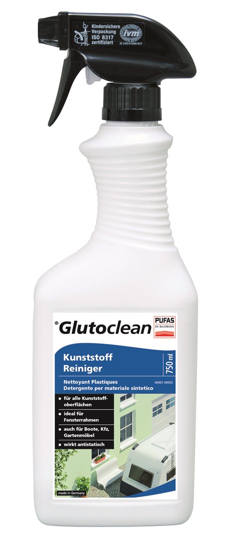 Glutoclean Nettoyant Plastiques Efficace 750 ml
