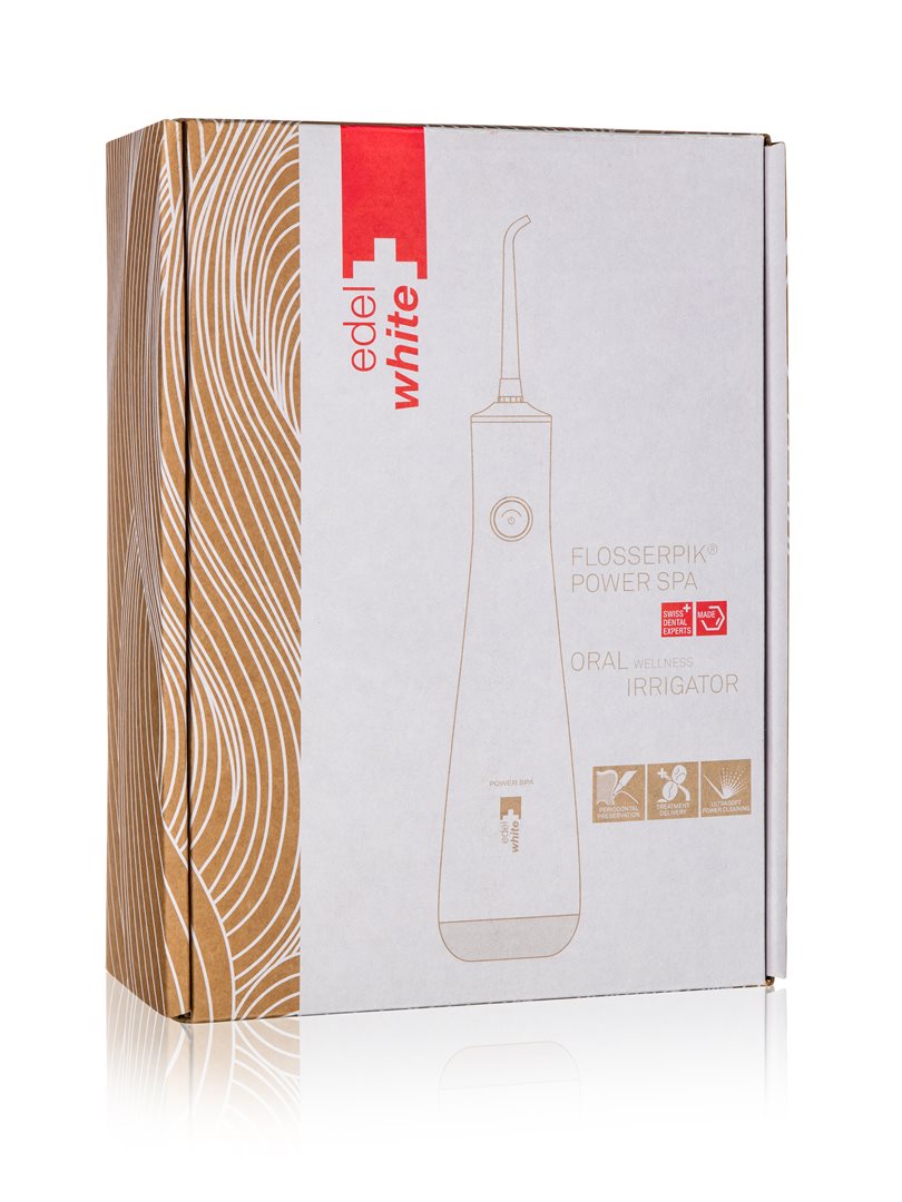 EDEL+WHITE Flosserpik Douche Buccale Power Spa | Nettoyage Profond