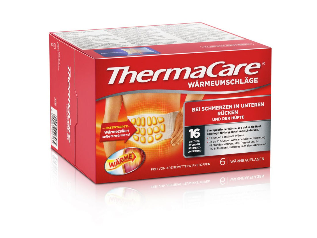 Thermacare Patch Chaleur Dorsale Soulagement Douleur | 6 Pièces