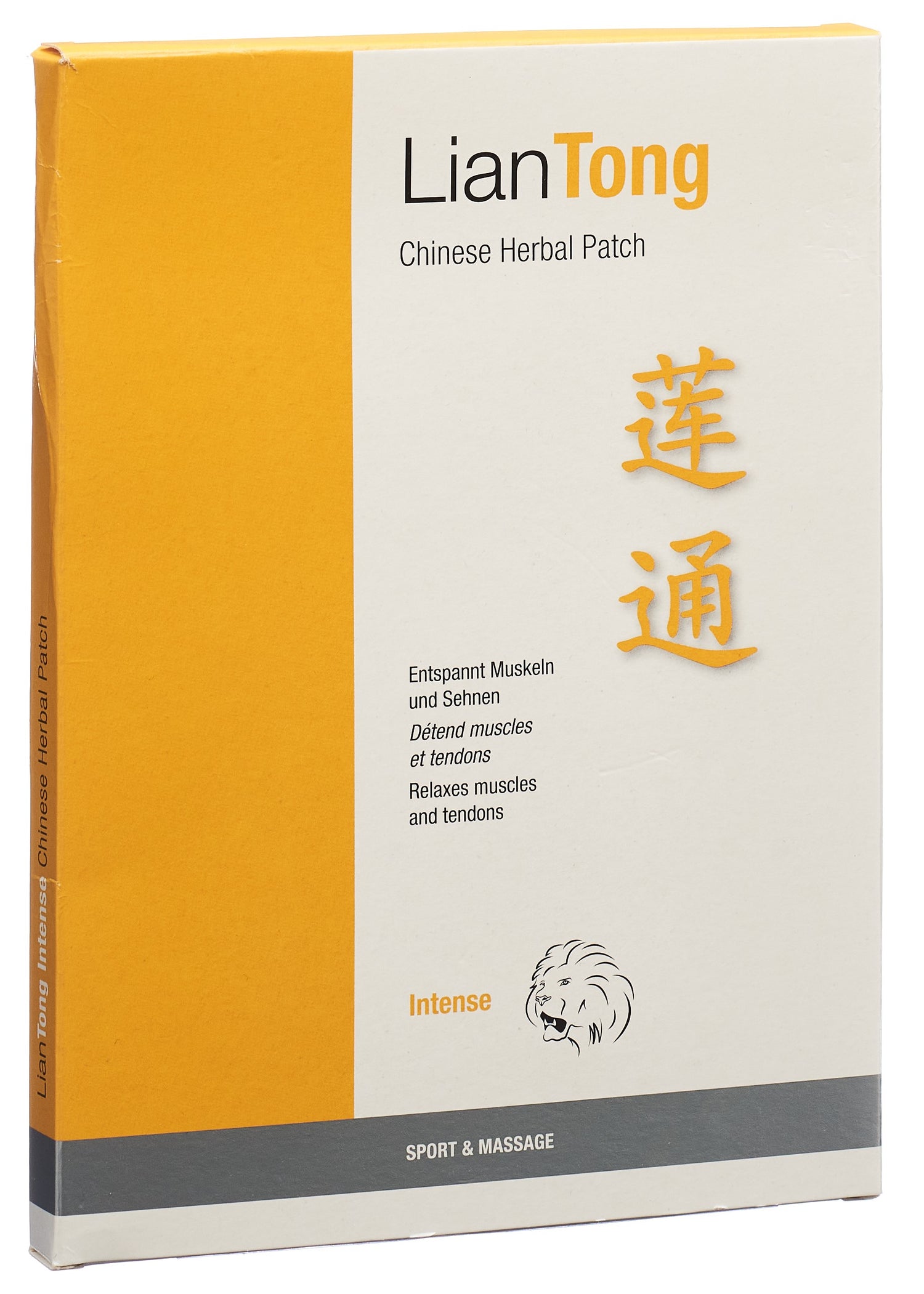 LIANTONG Patch Herbaux Chinois Soulagement Intense 10x14cm 5 pièces