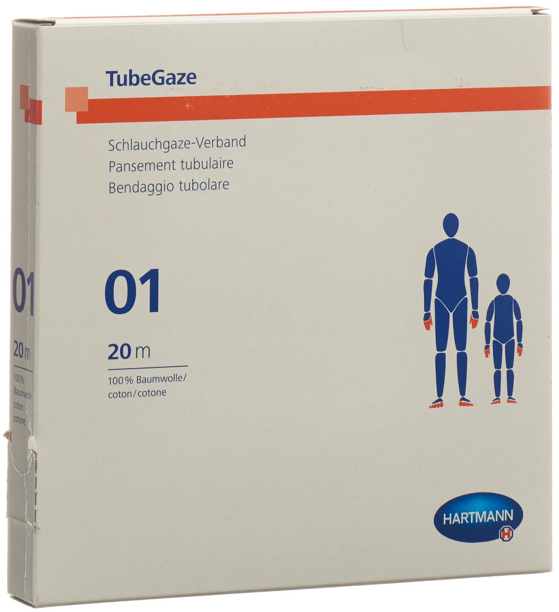 TUBEGAZE Pansement Tubulaire Confortable 20m N°01