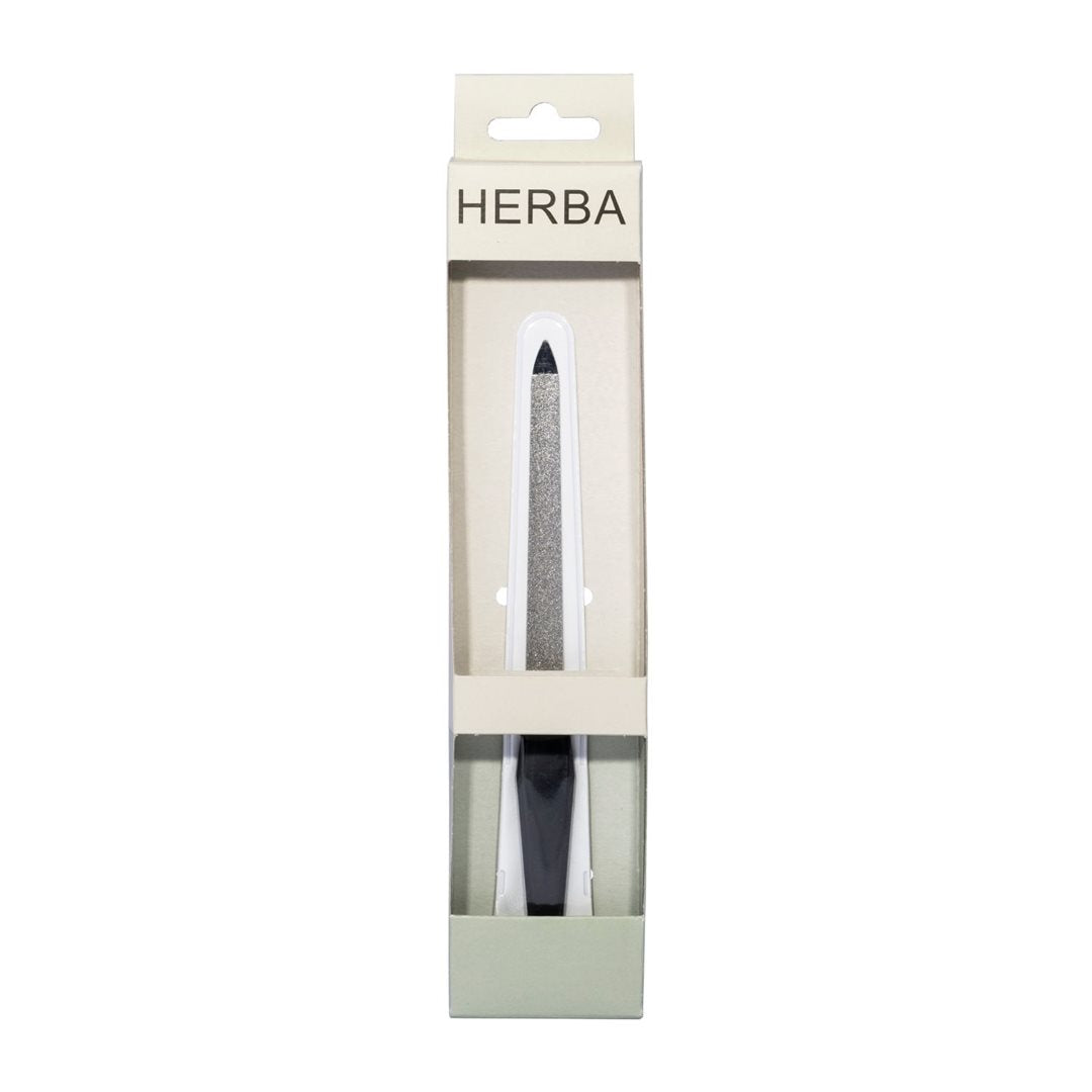 HERBA Lime à Ongles Saphir Bombée 17cm | Soin Ongles Parfait