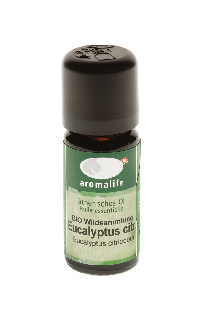 AROMALIFE Huile Essentielle Eucalyptus Citriodora BIO 10 ml | Purifiant &amp; Respiratoire