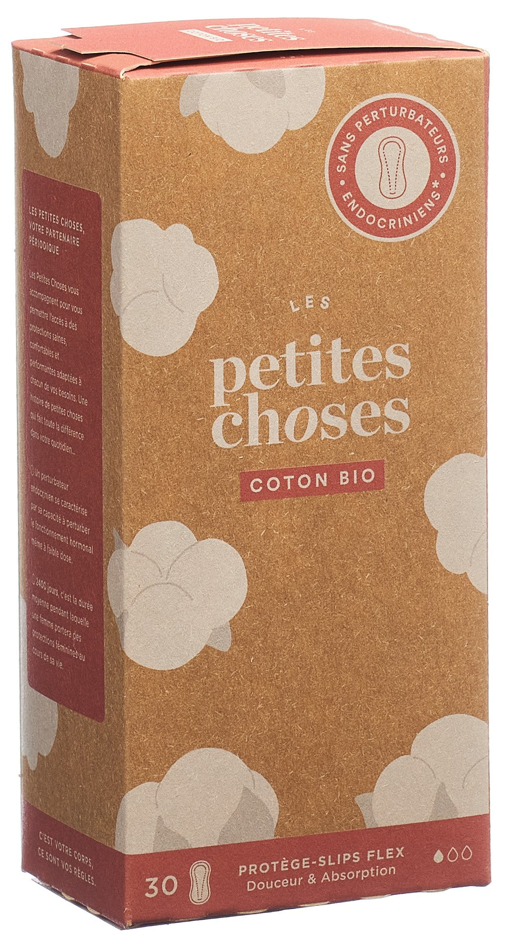 LES PETITES CHOSES Protege-slips Flex Bio 24 Pièces | Confort &amp; Protection