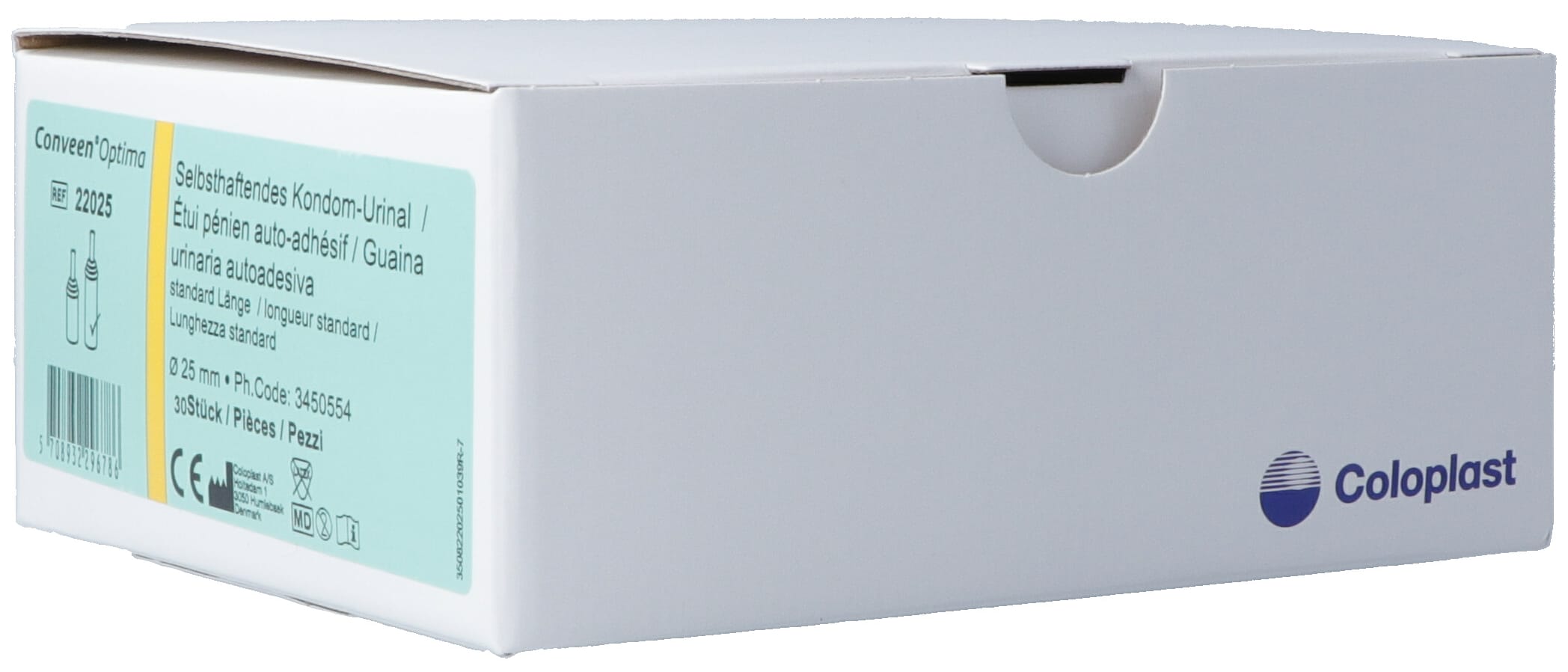 CONVEEN Optima Étui Pénien Confortable 25mm | Boîte 30 Unités