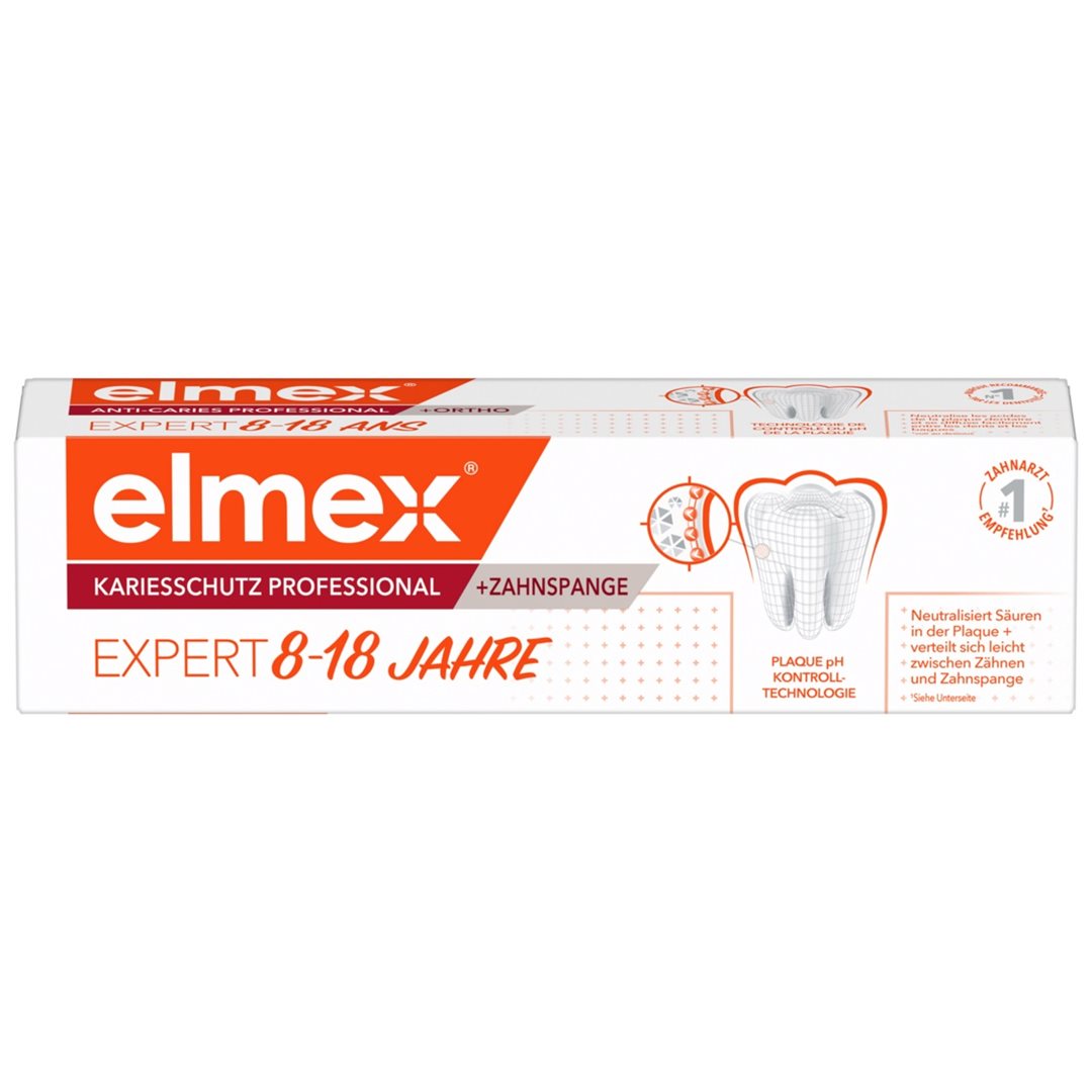 Elmex Protect Caries Prof Dentifrice Orthodontie 75 ml