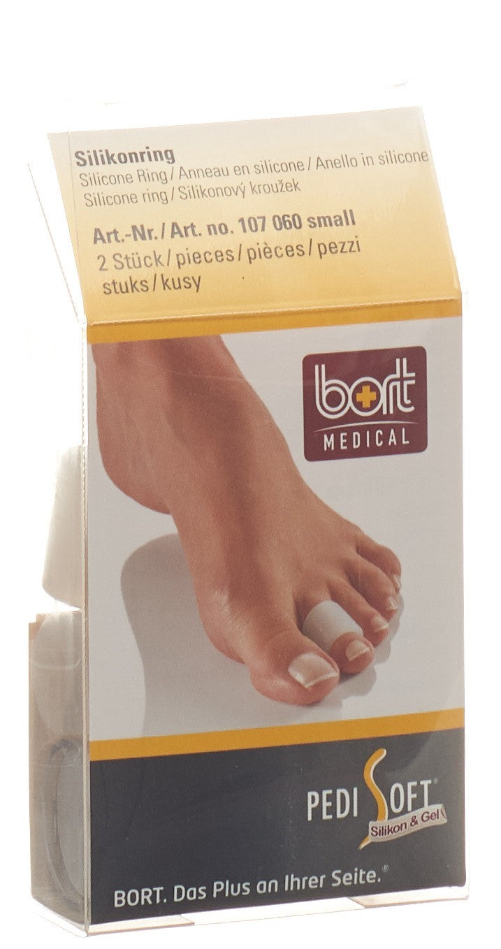 BORT PEDISOFT Anneau Silicone Confort Hallux Valgus | 2 Pièces