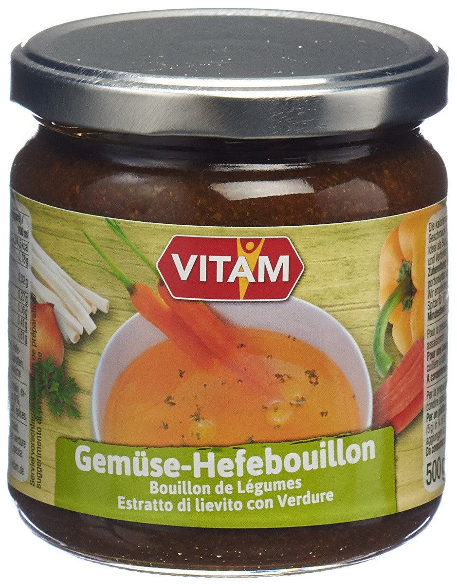 VITAM bouillon de levure pâte légumes sg bte 500 g