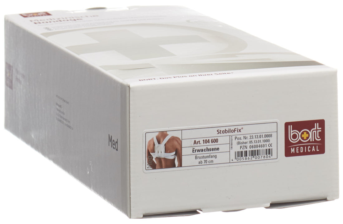 BORT Stabilofix Ceinture de Maintien Dorsal Réglable | Confort &amp; Soutien