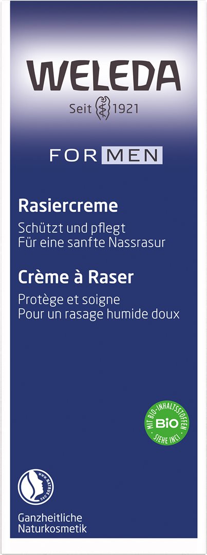 WELEDA FOR MEN Crème à raser tb 75 ml