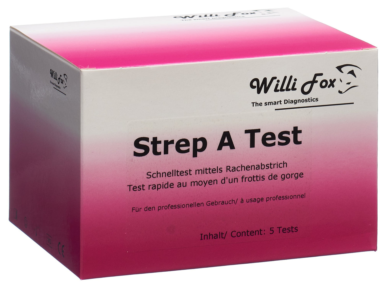 WILLI FOX test Strep A 5 pce