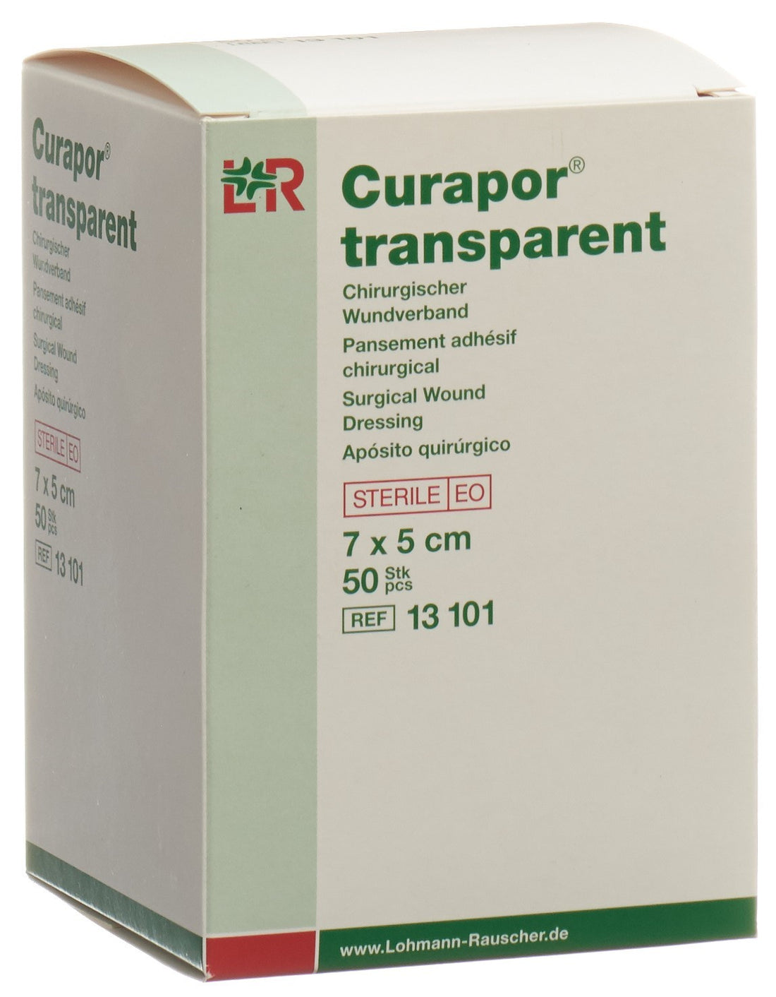 CURAPOR Pansement Adhésif Transparent 7 x 5 cm | Protection Discrète