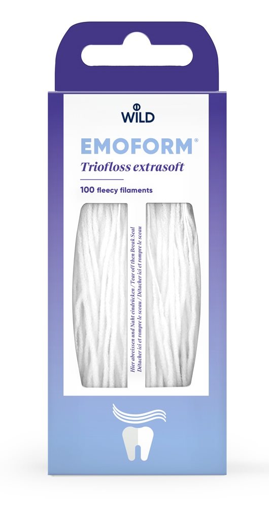 EMOFORM Triofloss Extra Doux Soin Dentaire | 100 Pièces