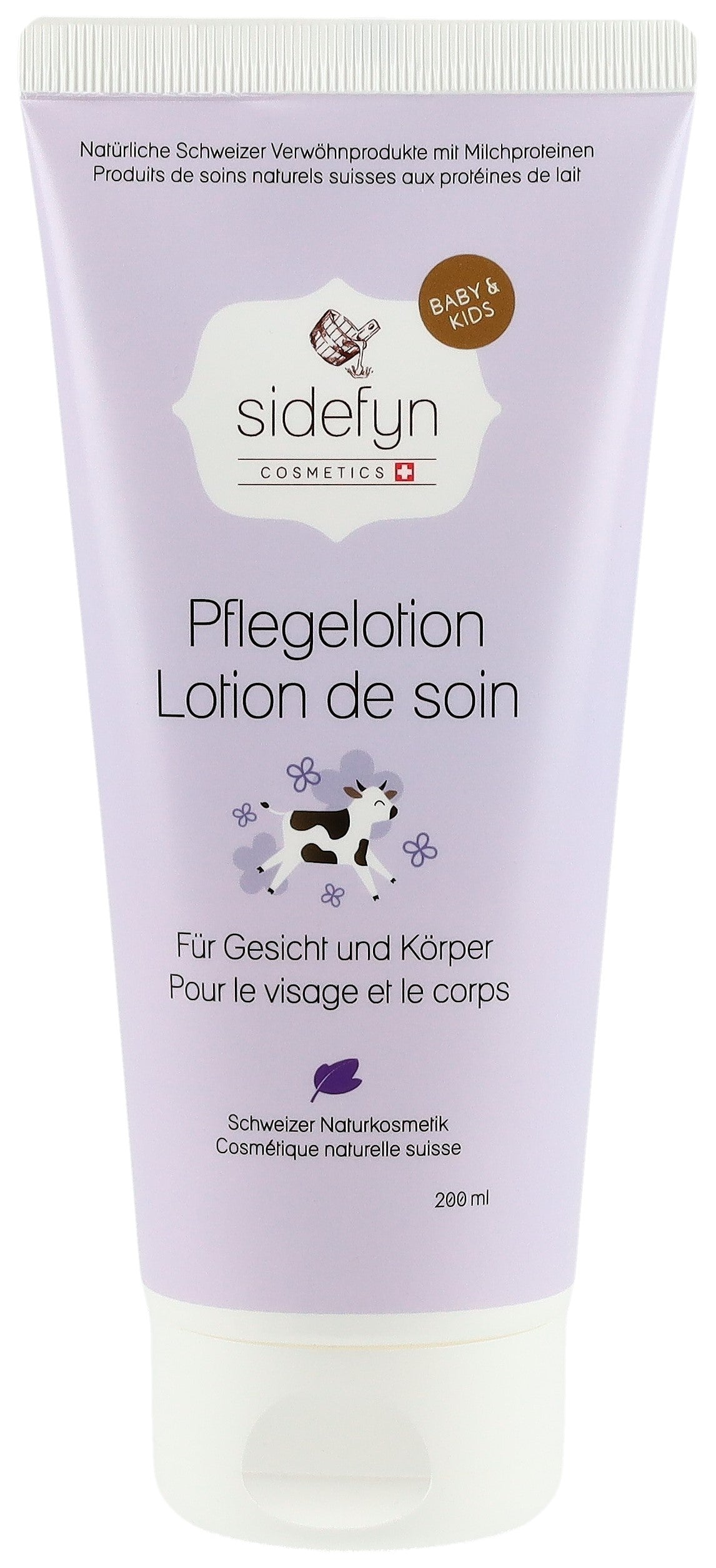 SIDEFYN Lotion de Soin Bébé &amp; Enfant Peau Sèche 200 ml