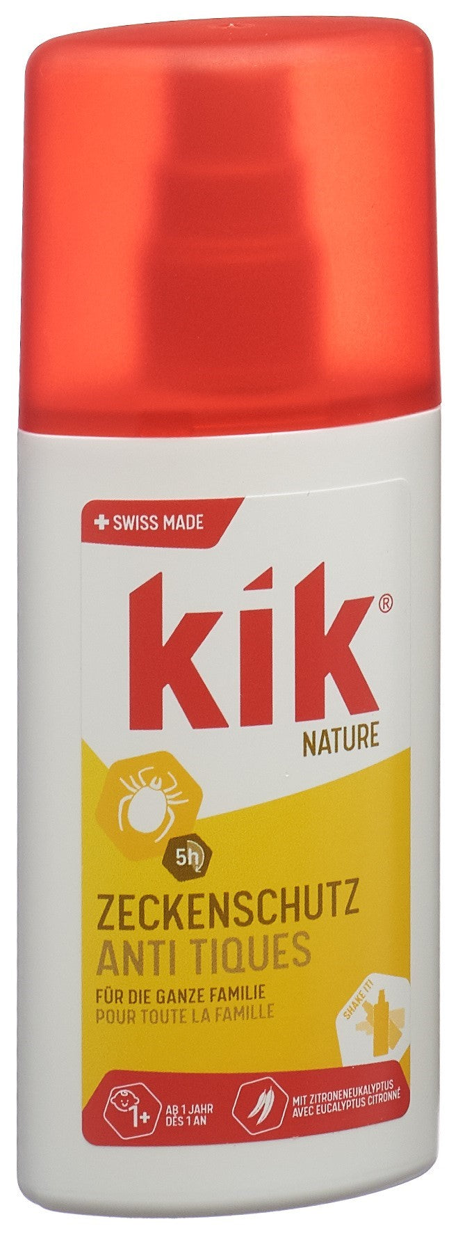 KIK NATURE Spray Anti-Tiques Protection Naturelle 100 ml