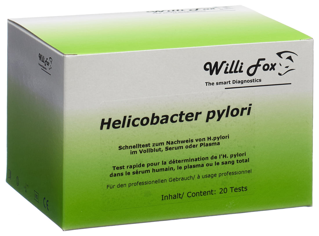 WILLI FOX test Helicobacter Pylori sang 20 pce