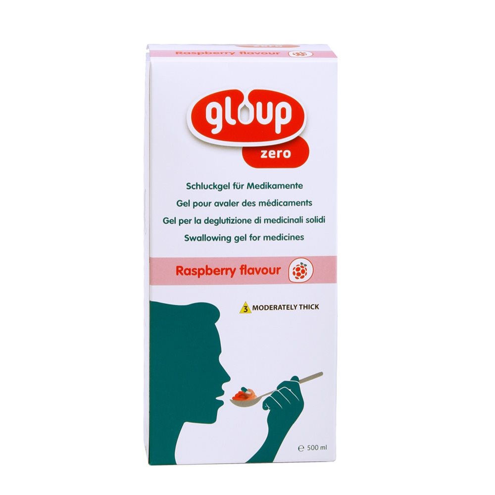 GLOUP Gel Framboise 500 ml | Soulagement Gorge