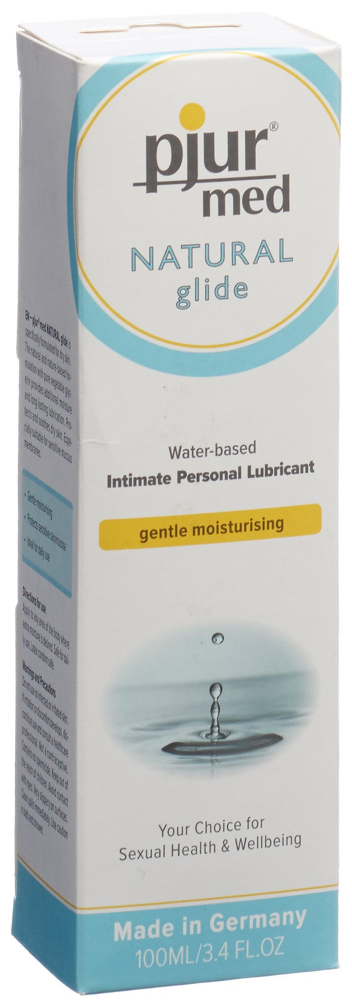 PJUR MED NATURAL Glide Lubrifiant Intime 100 ml