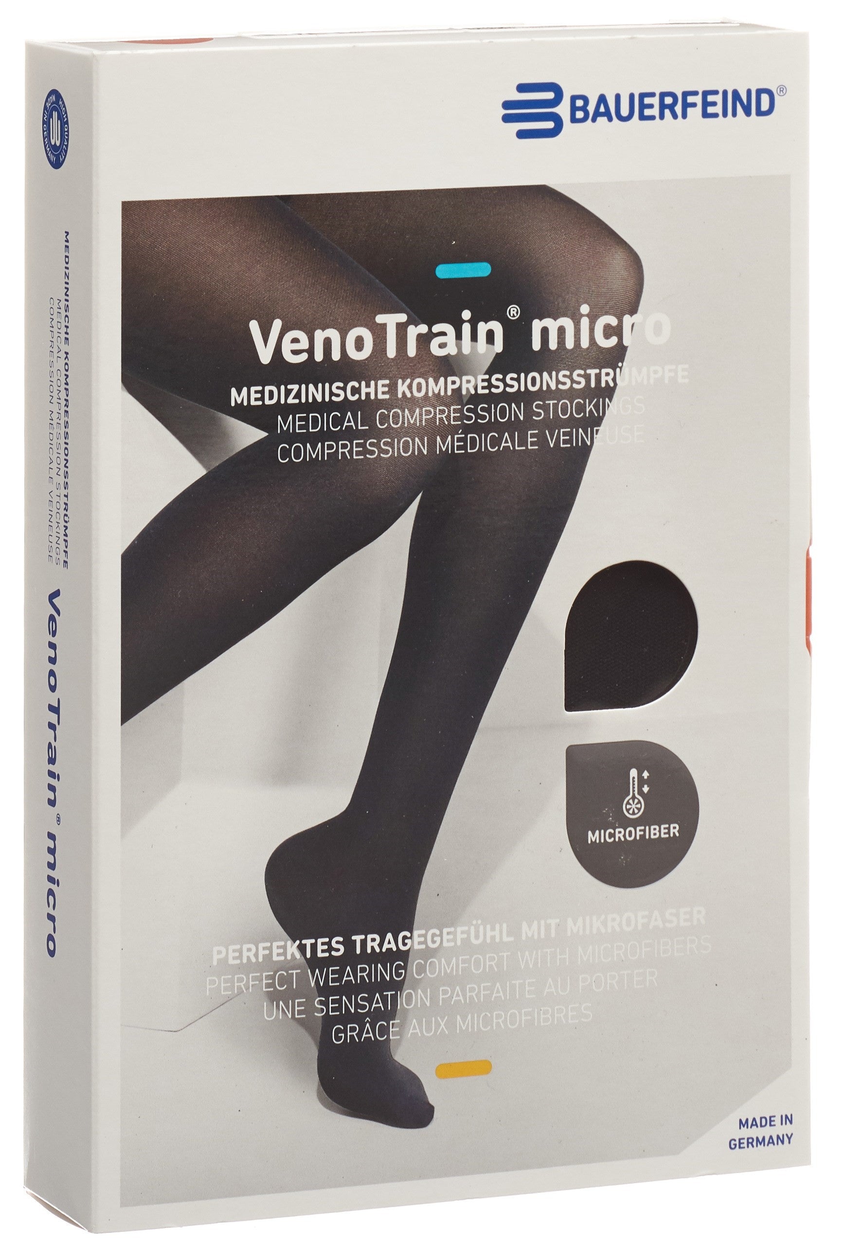 Bauerfeind VenoTrain Micro Compression Bas Mi-Jambe Classe 2 | Confort
