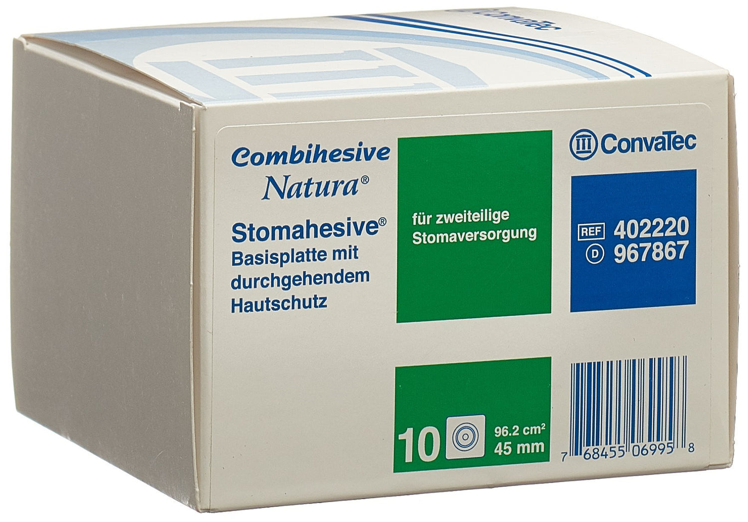 NATURA Duoflex Pansement Compressif 45mm | 10x10cm 10 Pièces