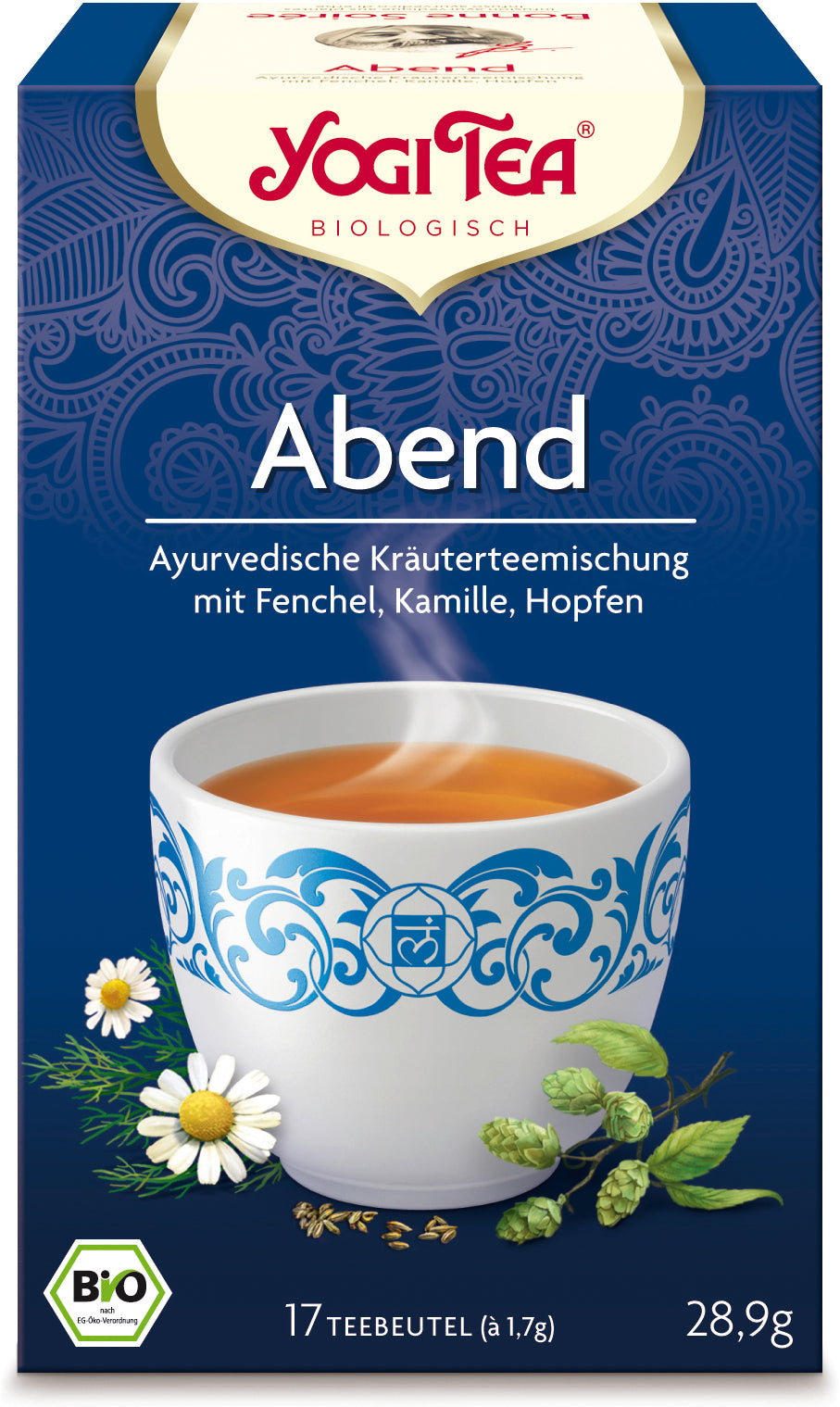 YOGI TEA Thé Bonne soirée 17 sach 1.7 g