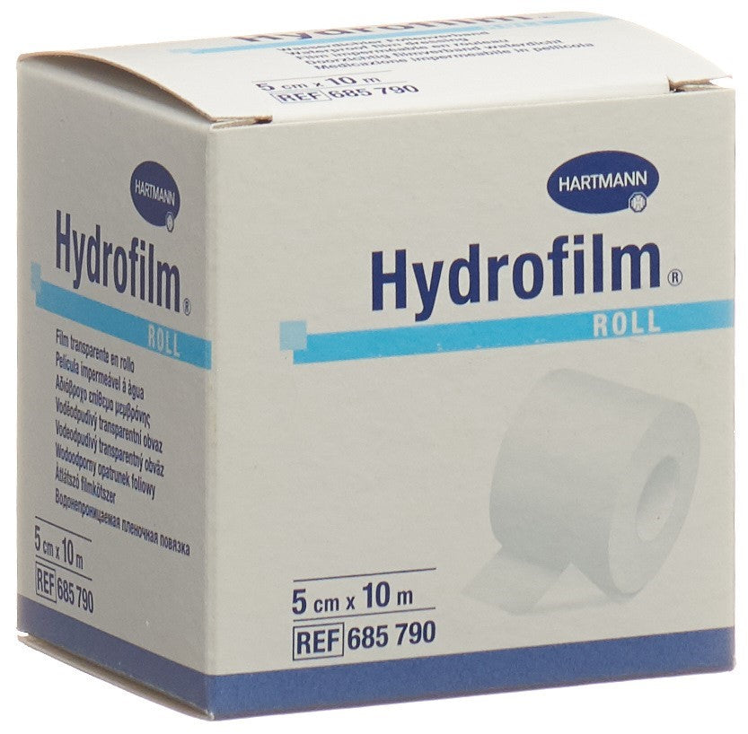HYDROFILM ROLL Pansement Film Transparent 5 cm x 10 m Protection Peau