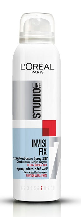 STUDIO LINE Invisi Fix Micro Spray Ultra Fort Fixation Longue Durée 250 ml