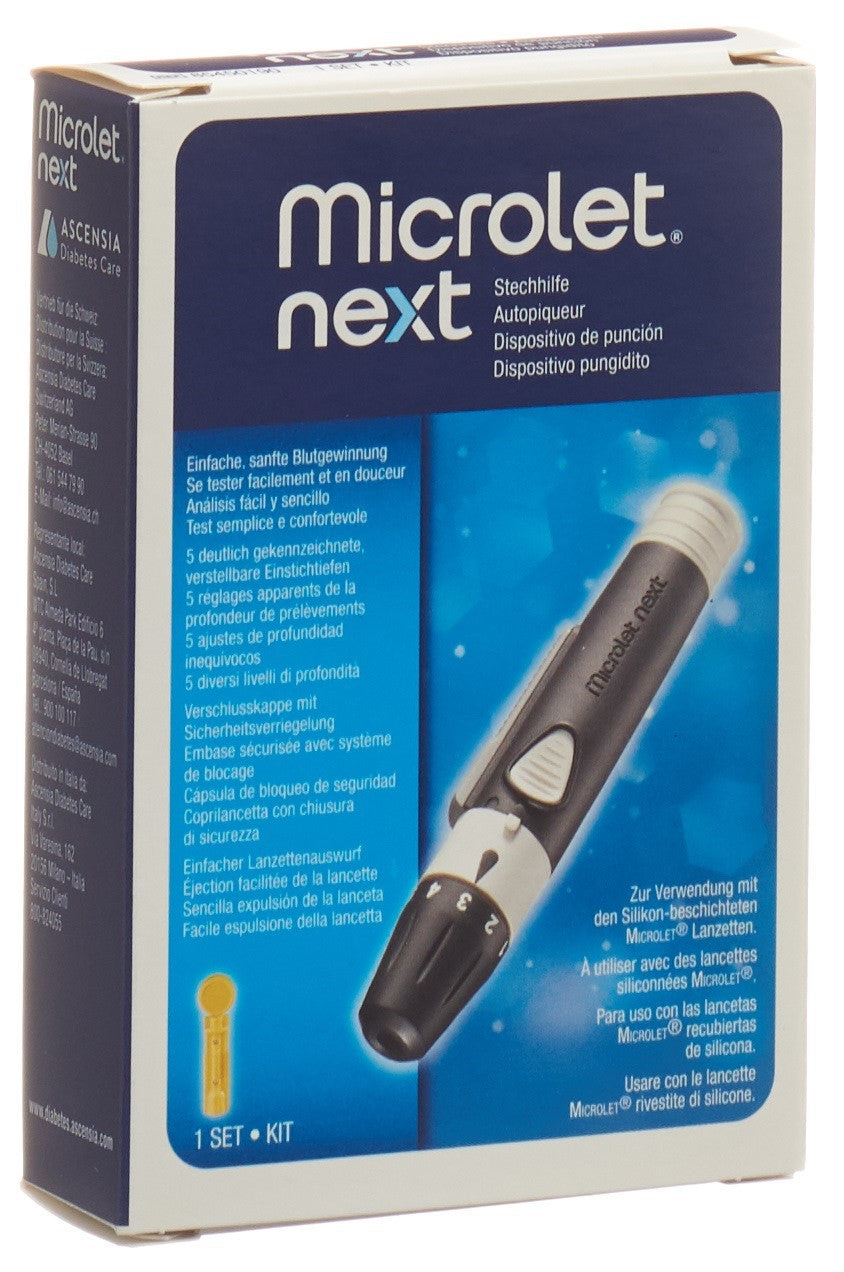 Microlet Next Autopiqueur : Piquage Doux &amp; Précis | Dispositif Médical