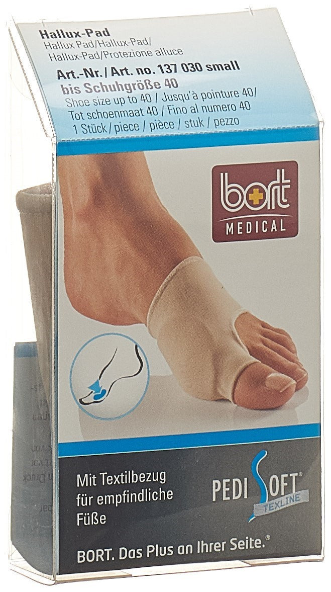 BORT Pedisoft Coussinet Hallux S Confort &amp; Protection | 1 Paire