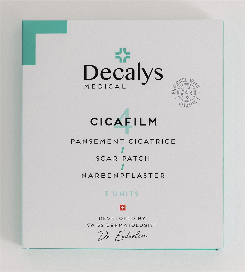 DECALYS Cicafilm Pansement Cicatrisant Réparateur | 3 Pièces