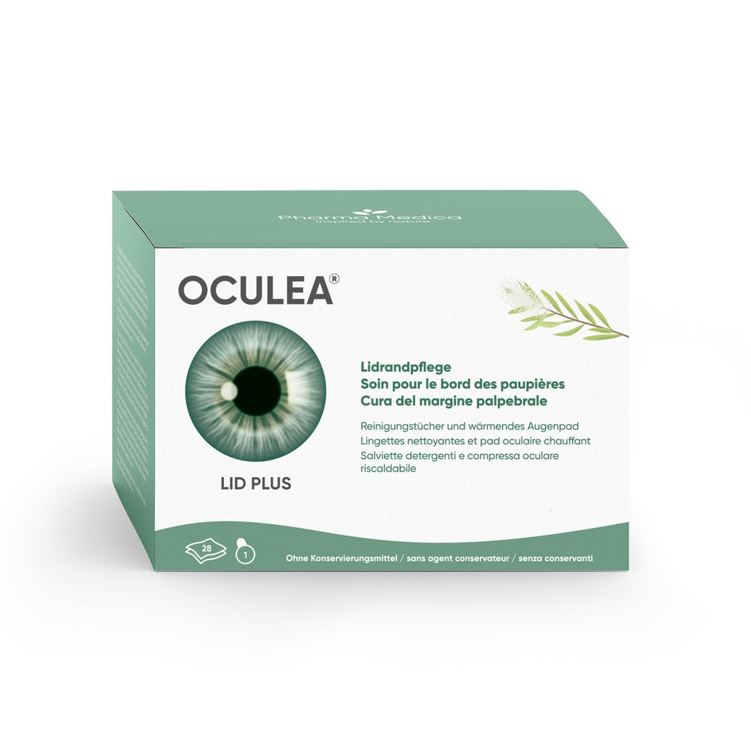 OCULEA LID PLUS 28 Lingettes Nettoyantes &amp; Apaisantes | Soin Yeux
