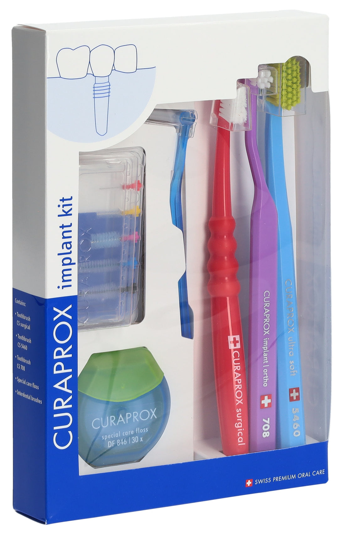 CURAPROX Ortho Kit Version Détail (Nouveau) | Soin Orthodontique Complet