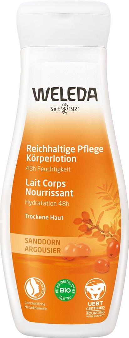 WELEDA lait corps nourrissant argousier fl 200 ml