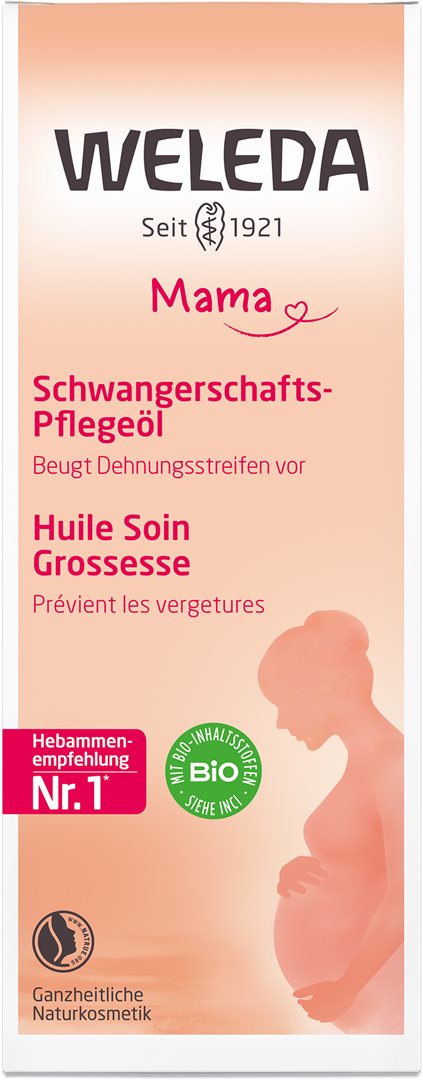 WELEDA MAMA huile soin grossesse dist 100 ml