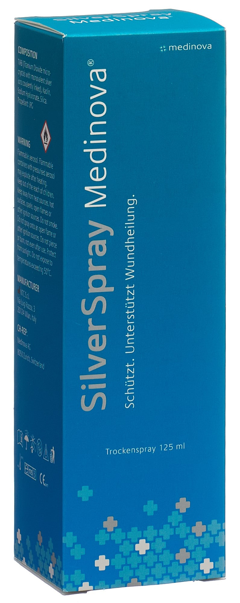 MEDINOVA SILVERSPRAY Cicatrisation Rapide | Spray 125 ml