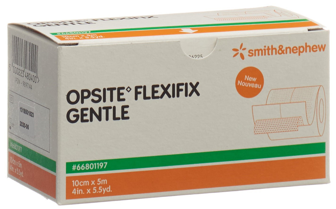 OPSITE FLEXIFIX GENTLE Pansement Transparent Cicatrisation Rapide 10 cm x 5 m