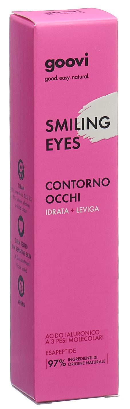 GOOVI SMILING EYES Soin Contour des Yeux Anti-Âge 15 ml