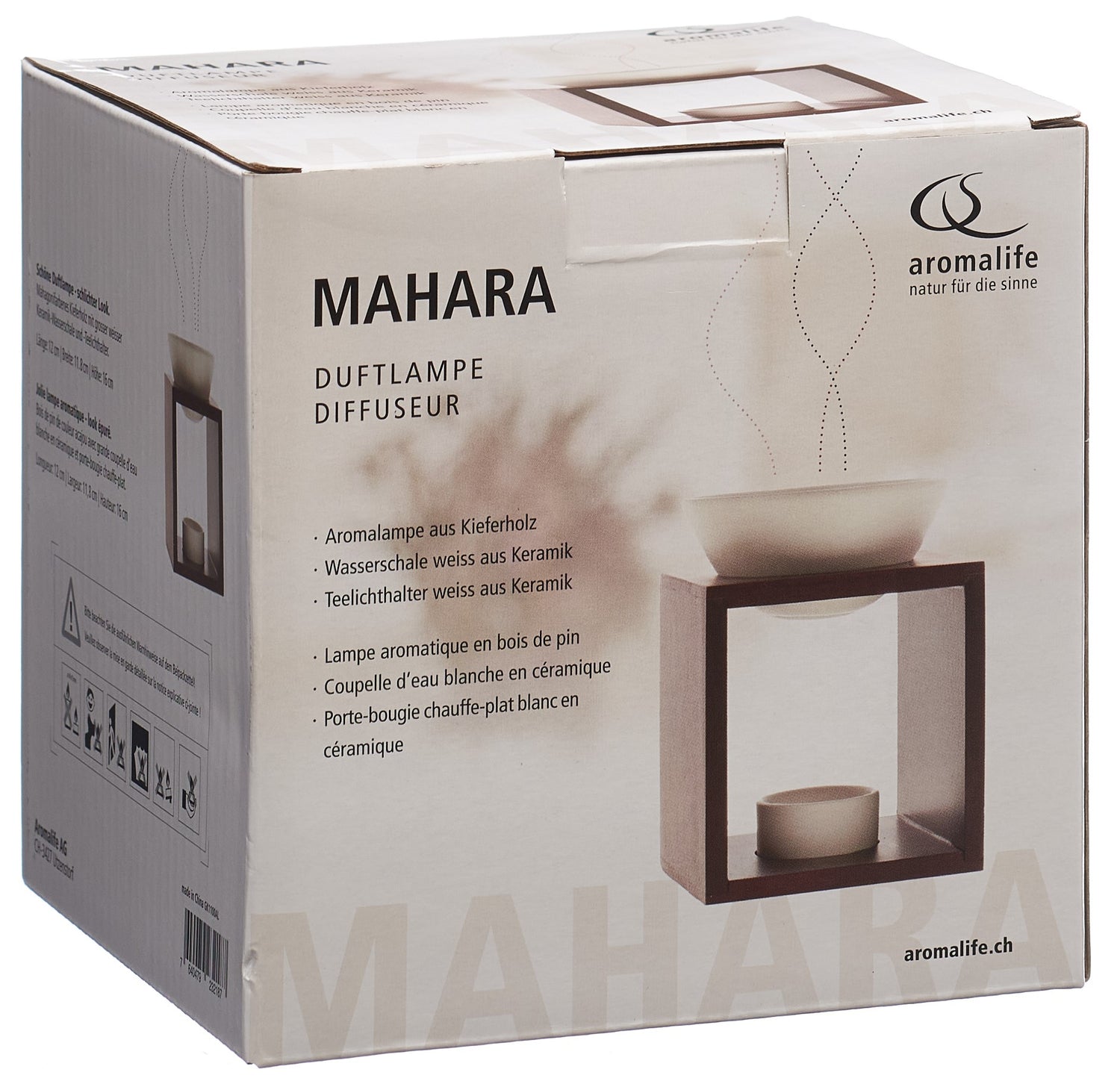 AROMALIFE Lampe Aromatique Mahara Diffuseur Huiles Essentielles | Design