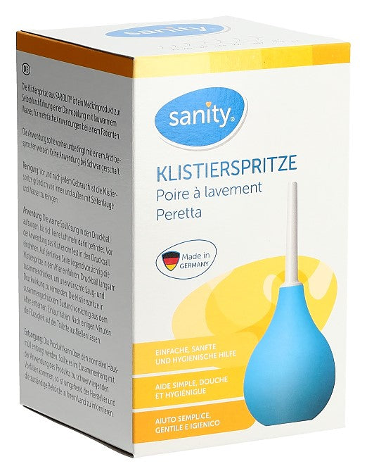 SANITY Poire Lavement Adulte 347ml Hygiène Intime | Dispositif Médical
