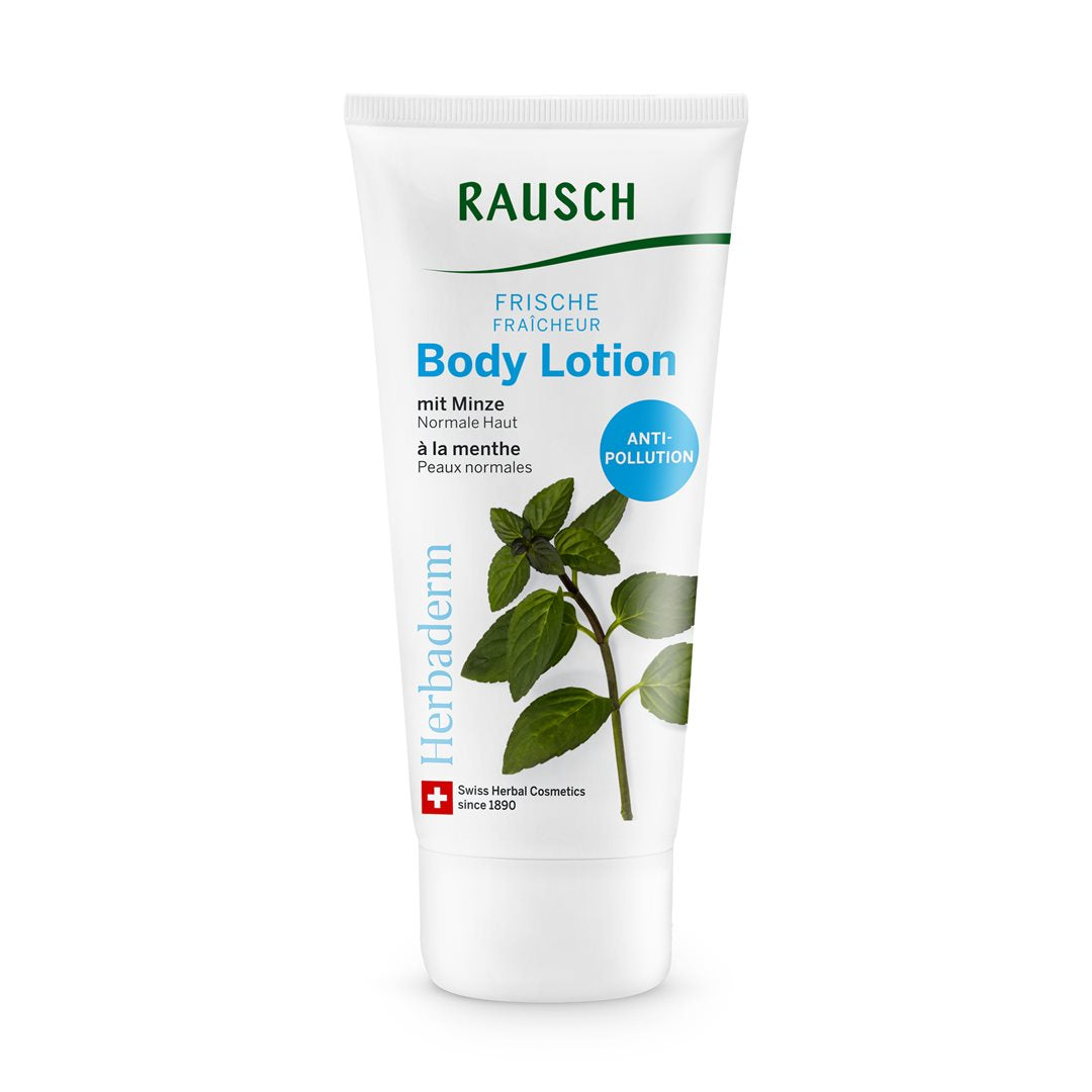 RAUSCH Lotion Fraîcheur Menthe Corps 40 ml | Soin Hydratant