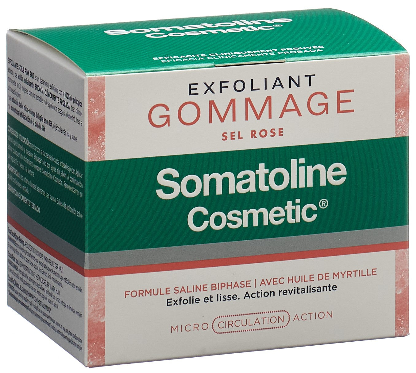 Somatoline Gommage Sel Rose Amincissant 350 g