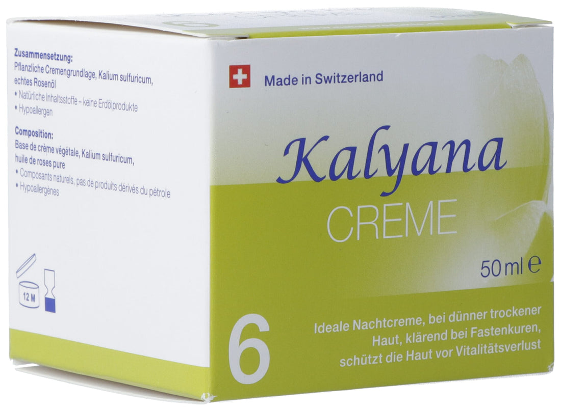 Kalyana 6 Crème Kalium Sulfuricum Soin Apaisant 50 ml