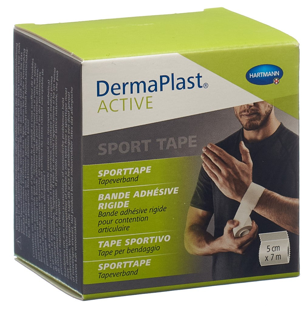 DERMAPLAST Active Kinesio Tape 5 cm x 7 m | Soutien Musculaire