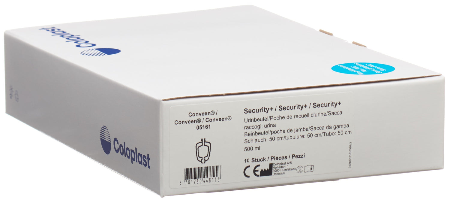 CONVEEN SP Poche Jambe 500ml 50cm Anti-Reflux | Lot 10