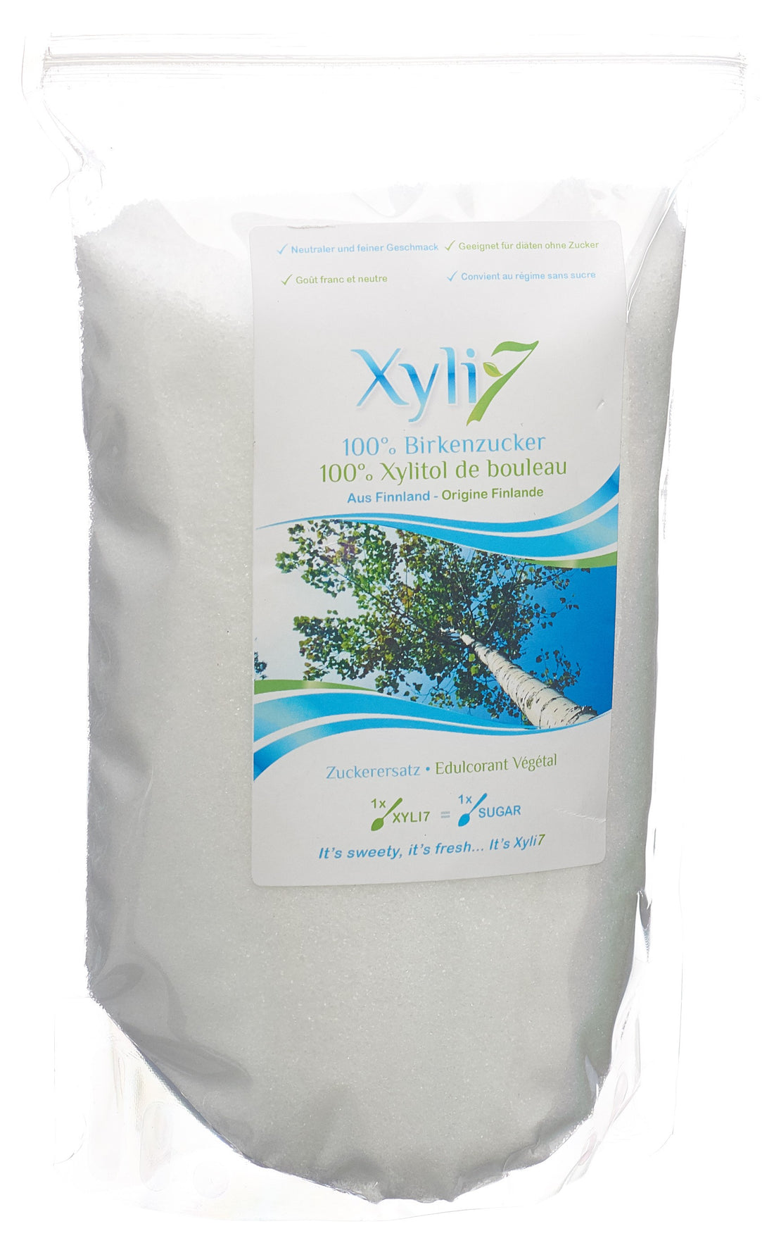 XYLI7 Xylitol de bouleau sach 1000 g