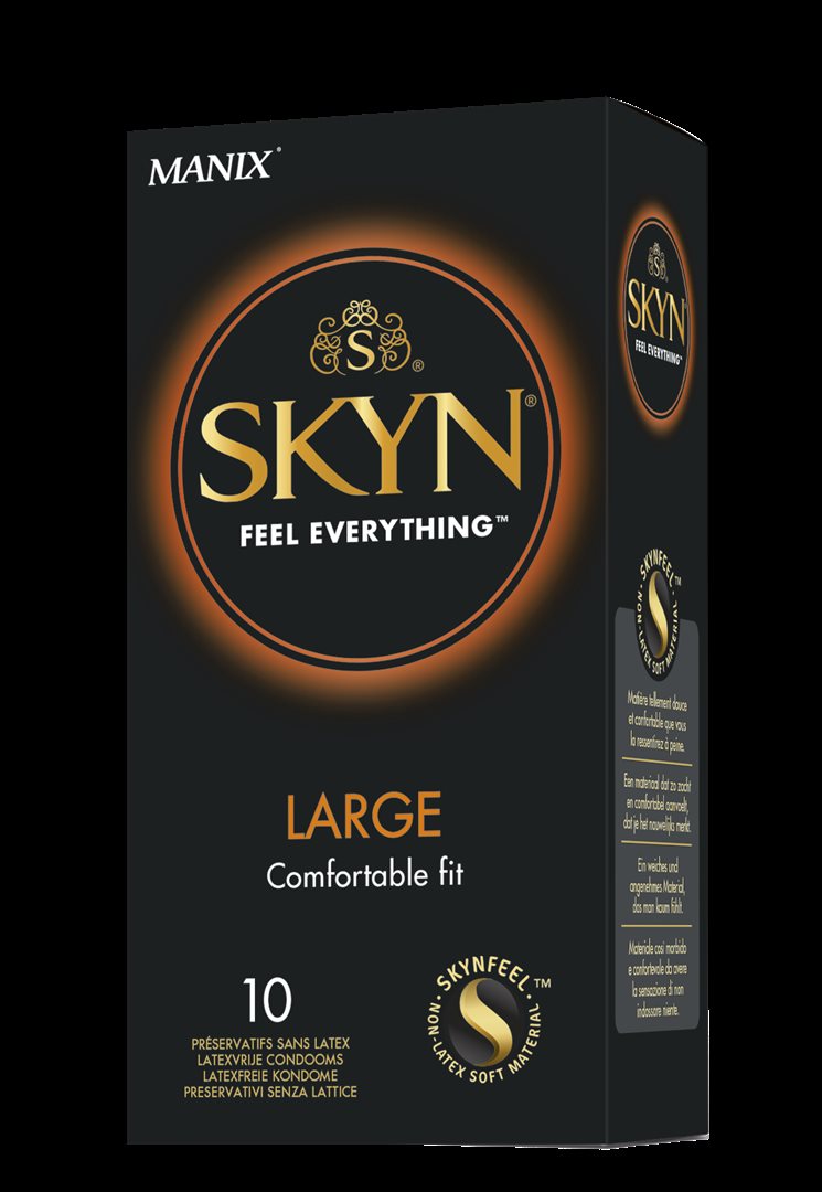 MANIX Skyn Préservatifs King Size Confort &amp; Sécurité | 10 Pièces